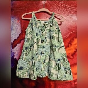 Kate Quinn 2021 green poppies dress 6-12
